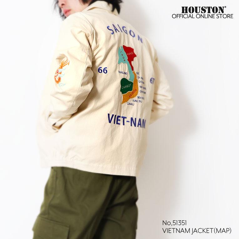 HOUSTON（ヒューストン） 51351 VIETNAM JACKET (MAP) / ベトナム