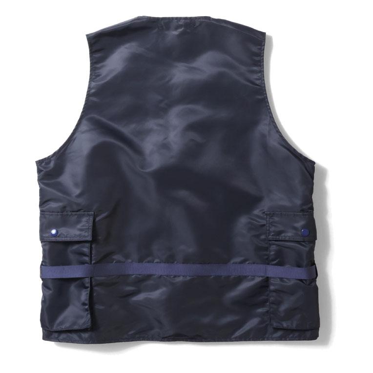 HOUSTON / ヒューストン 51358 NYLON TWILL E-1 RADIO VEST 66ナイロン