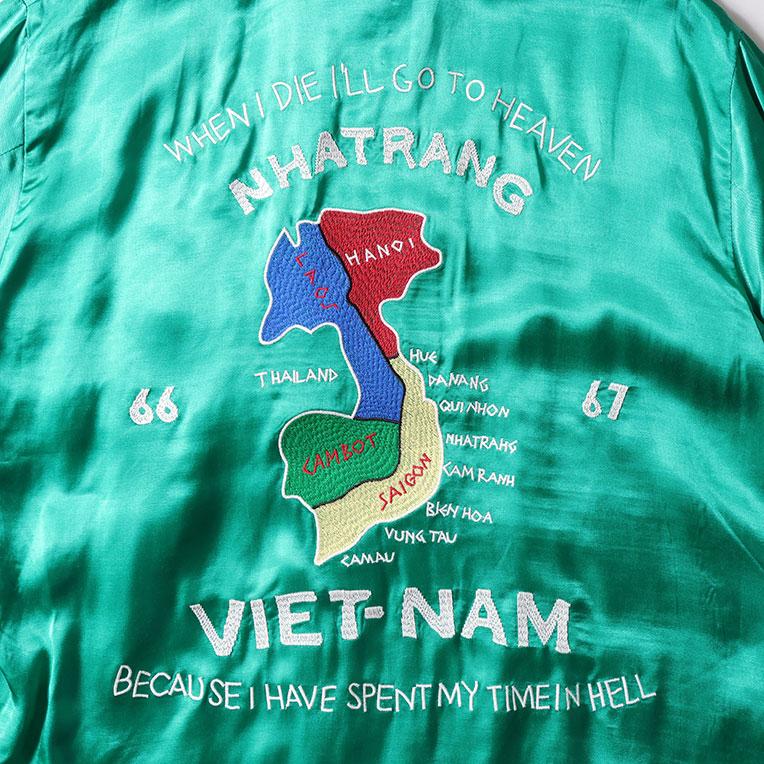 HOUSTON（ヒューストン） 51365 RAYON VIETNAM JACKET / レーヨン