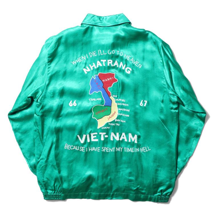 HOUSTON（ヒューストン） 51365 RAYON VIETNAM JACKET / レーヨン