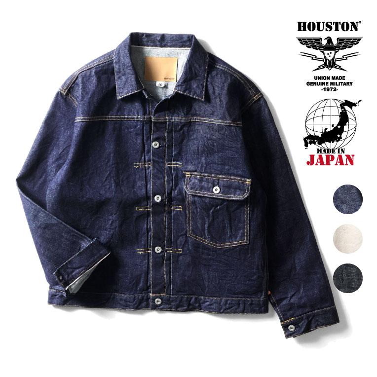 HOUSTON（ヒューストン） 51373 TYPE-1 DENIM JACKET T-BACK- / タイプ