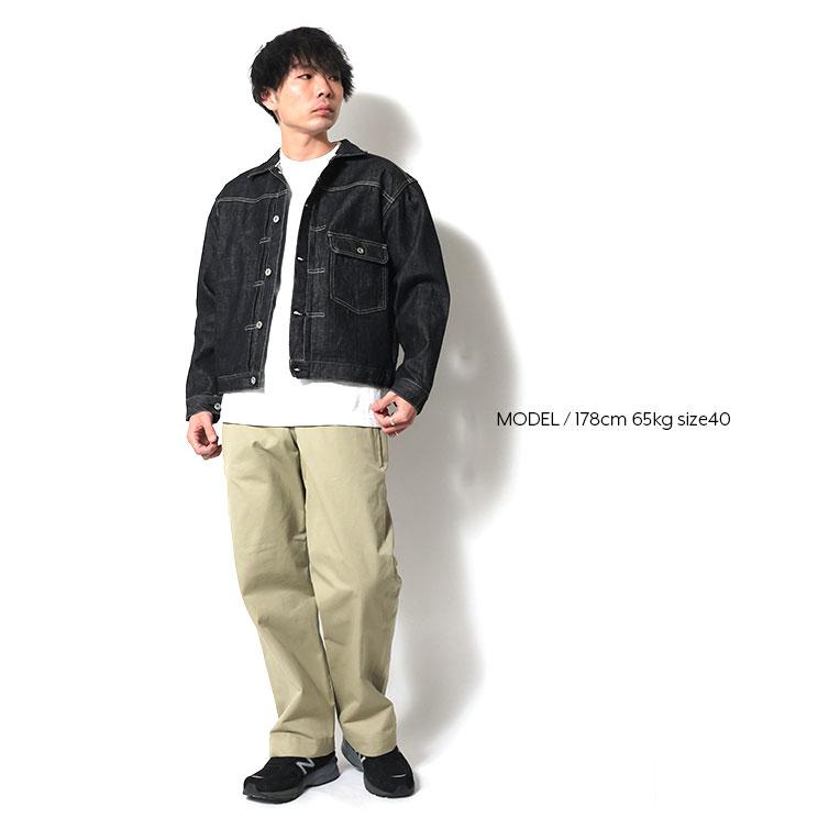 HOUSTON（ヒューストン） 51373 TYPE-1 DENIM JACKET T-BACK- / タイプ