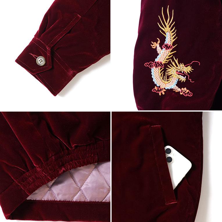 HOUSTON（ヒューストン） 51382 VELVETEN VIETNAM JACKET (MAP) / 別珍