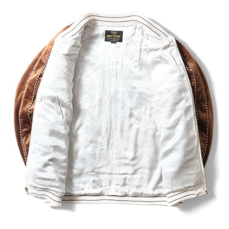 HOUSTON ヒューストン 51388 VELVETEEN SOUVENIR JACKET (TIGER HOUSTON ヒューストン 51388 VELVETEEN SOUVENIR JACKET (TIGER