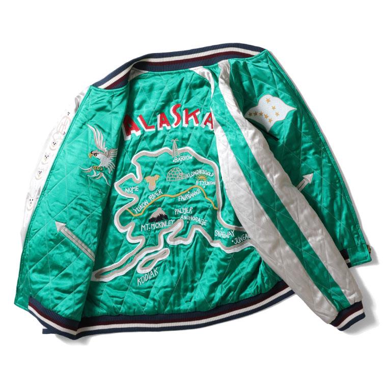 HOUSTON（ヒューストン） 51390 REVERSIBLE SOUVENIR JACKET (ALASKA