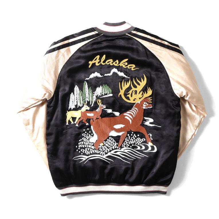 HOUSTON（ヒューストン） 51394 RAYON SOUVENIR JACKET (ALASKA
