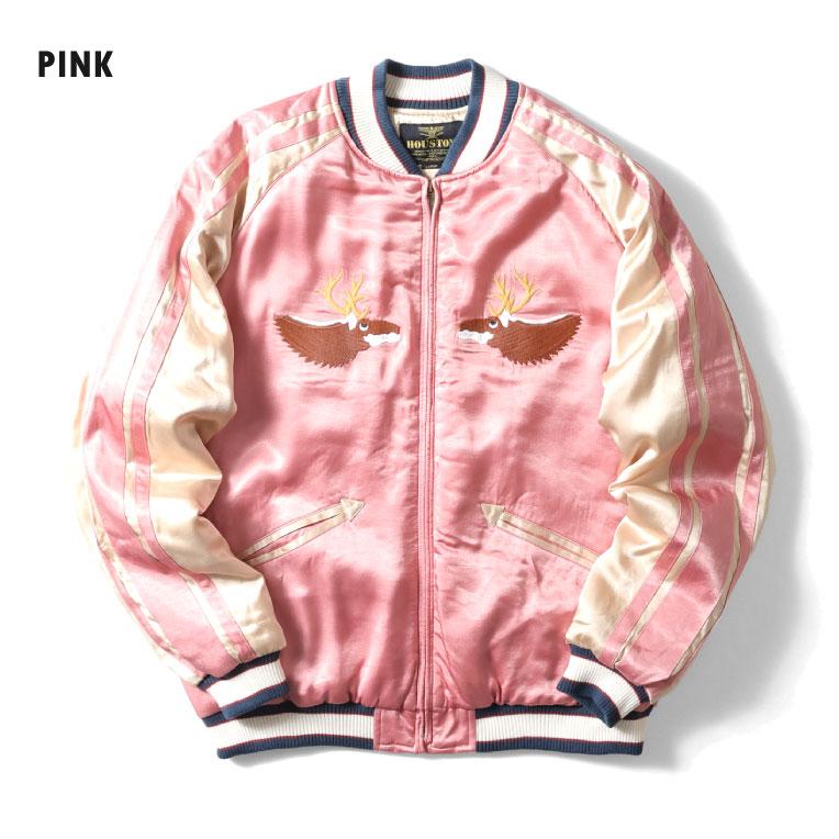 HOUSTON（ヒューストン） 51394 RAYON SOUVENIR JACKET (ALASKA
