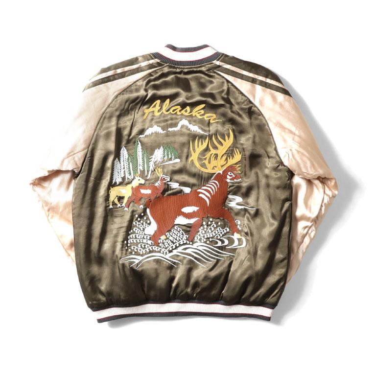 HOUSTON（ヒューストン） 51394 RAYON SOUVENIR JACKET (ALASKA