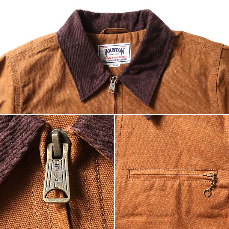 HOUSTON / ヒューストン 51402 DUCK ZIP WORK JACKET ダック
