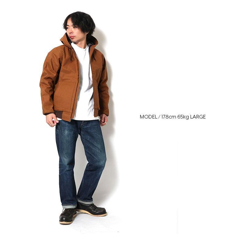 HuSTON ウールジャケット HOUSTON（ヒューストン） ブルゾン アウター Duck Zip Work Jacket