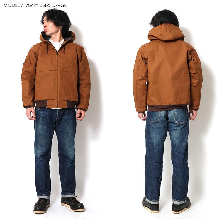 HuSTON ウールジャケット HOUSTON（ヒューストン） ブルゾン アウター Duck Zip Work Jacket