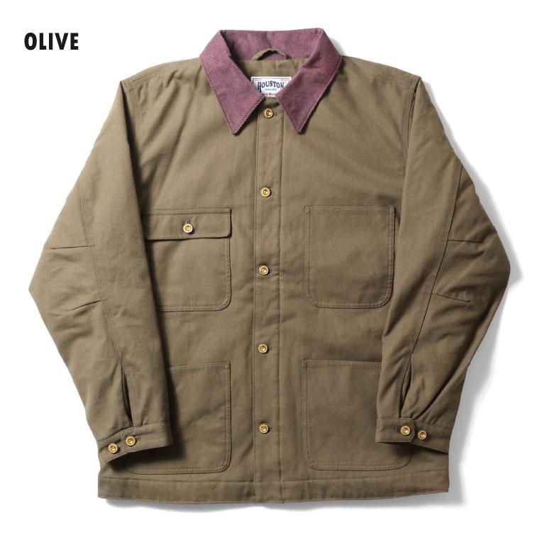 HOUSTON（ヒューストン） 51407 SOLID VIYELLA COVERALL / ソリッド