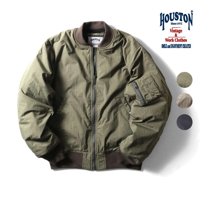 HOUSTON（ヒューストン） 51433 N/C LIGHT MA-1FLIGHT JACKET / ライト