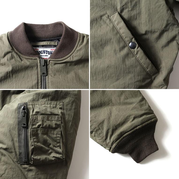 HOUSTON（ヒューストン） 51433 N/C LIGHT MA-1FLIGHT JACKET / ライト