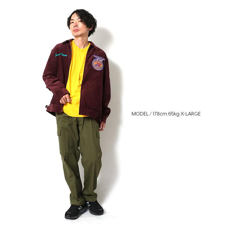 HOUSTON（ヒューストン） 51448 CORDUROY EMBROIDERY JACKET (FFA