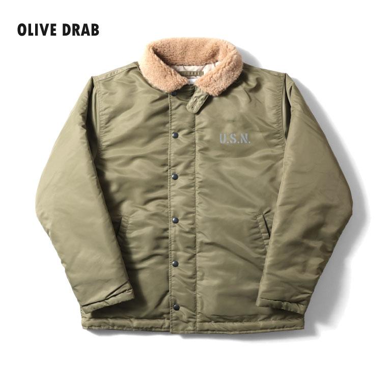 HOUSTON（ヒューストン） 51459 NYLON N-1 DECK JACKET / ナイロンN-1