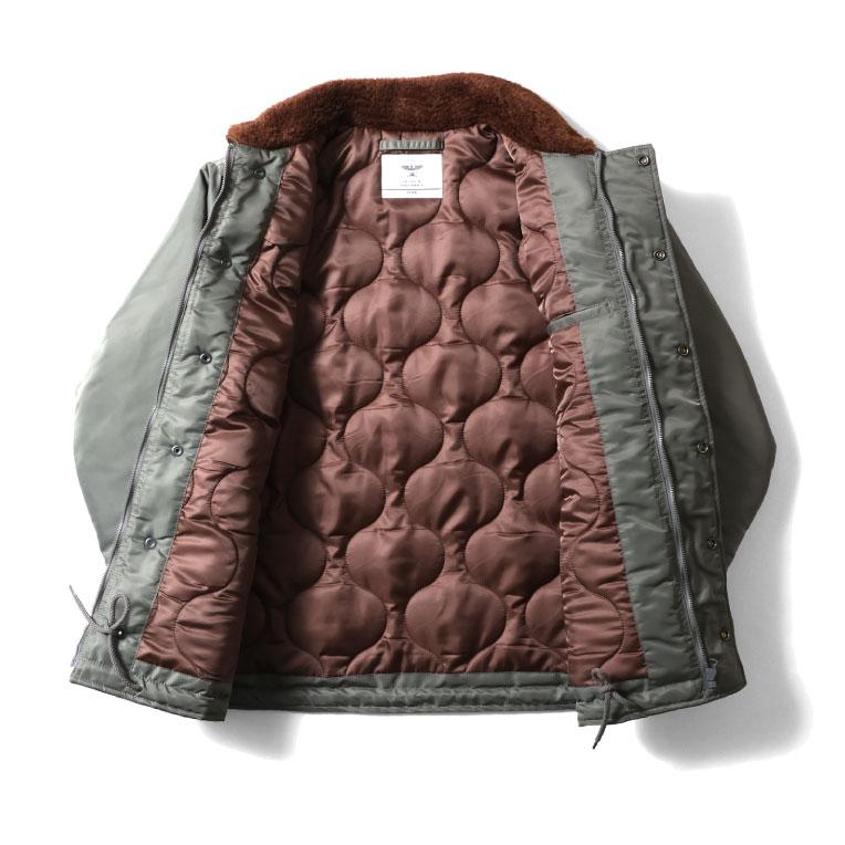 HOUSTON / ヒューストン 51459 NYLON N-1 DECK JACKET / ナイロンN-1