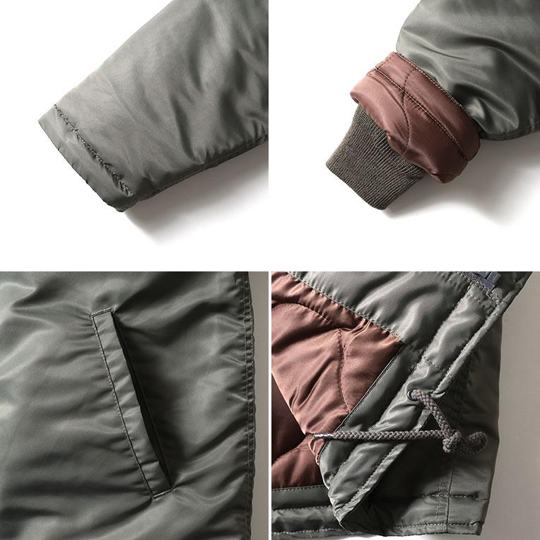 HOUSTON（ヒューストン） 51459 NYLON N-1 DECK JACKET / ナイロンN-1