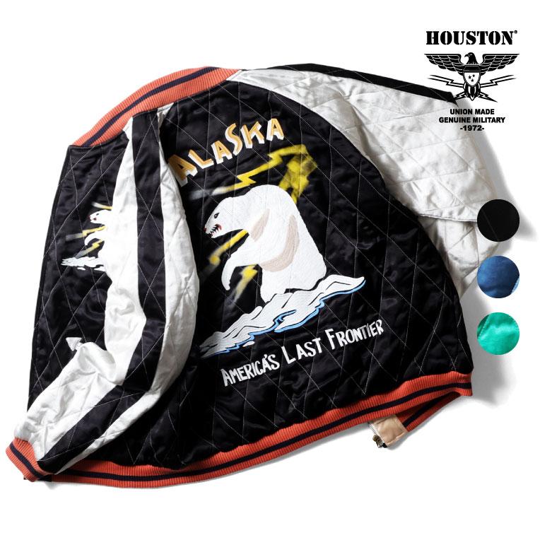 HOUSTON（ヒューストン） 51468 QUILTING RAYON SOUVENIR JACKET