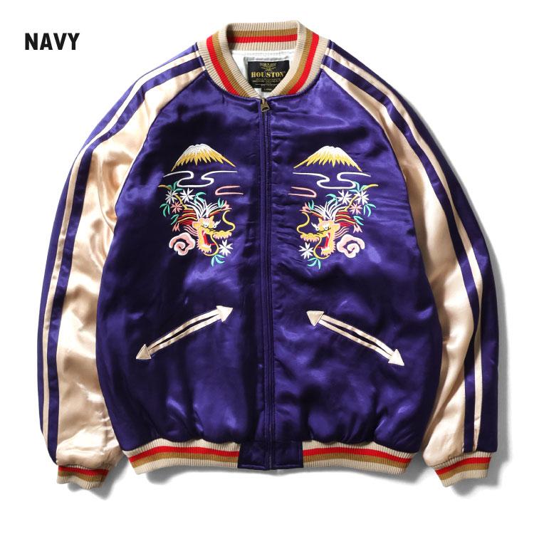 HOUSTON（ヒューストン） 51470 RAYON SOUVENIR JACKET (MAP