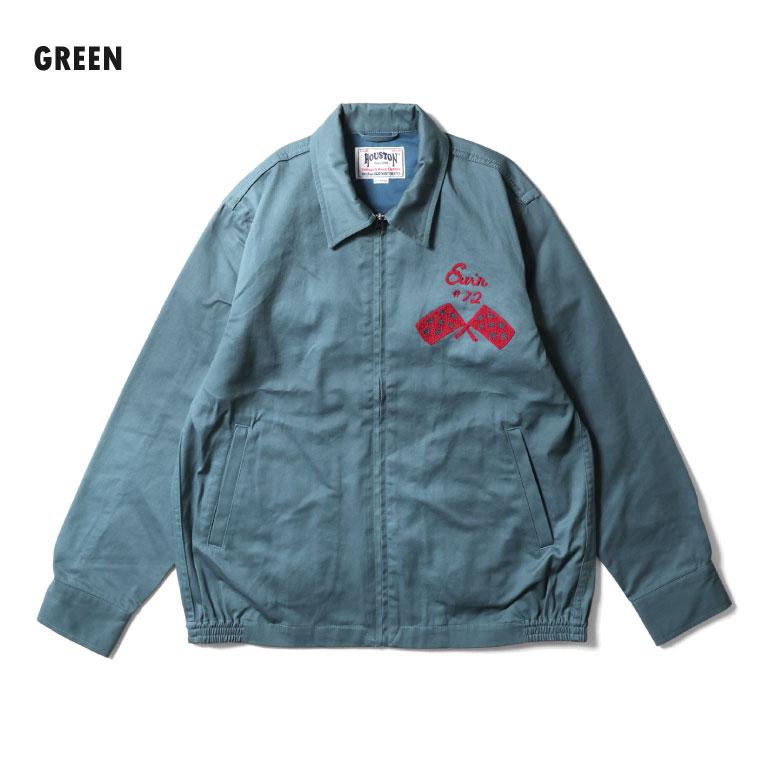 HOUSTON  / ヒューストン 51475 EMB HARRINGTON JACKET(METROPOLITAN)  / 刺繍ハリントンジャケット -全3色- | HOUSTON | 07