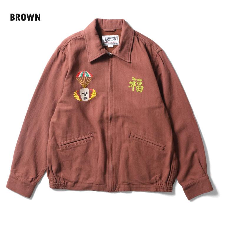 HOUSTON（ヒューストン） 51476 COTTON LINEN VIETNAM JACKET (TIGER