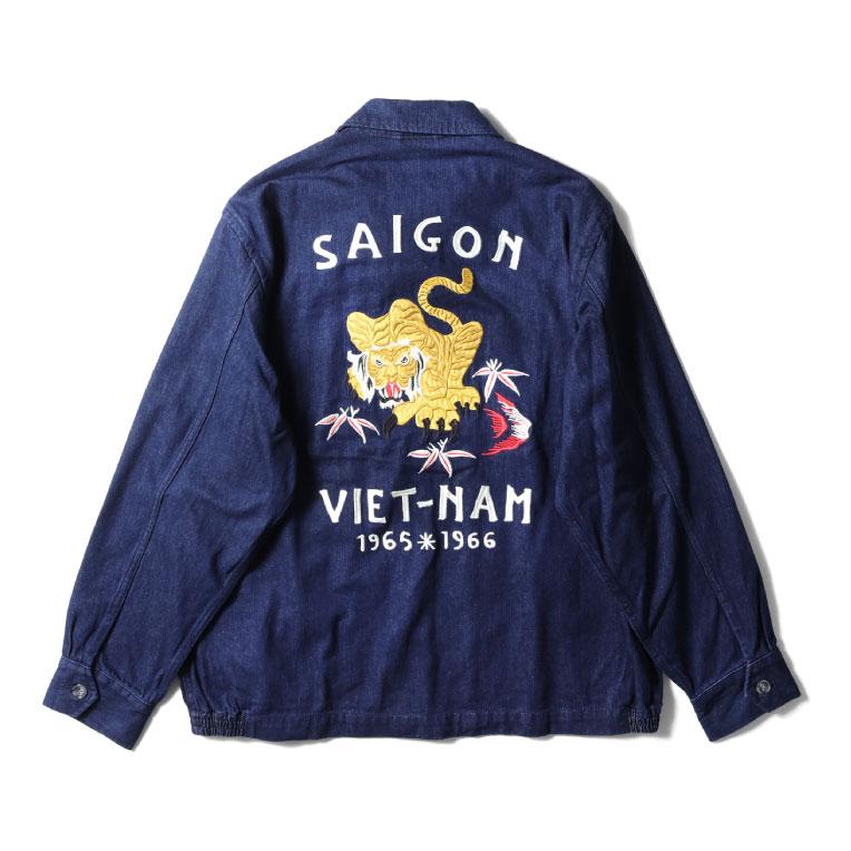 HOUSTON（ヒューストン） 51479 DENIM VIETNAM JACKET (TIGER