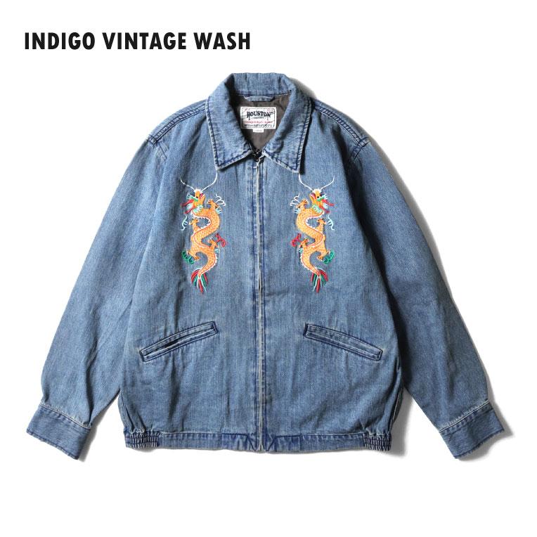 HOUSTON（ヒューストン） 51480 DENIM VIETNAM JACKET (MAP) / デニム