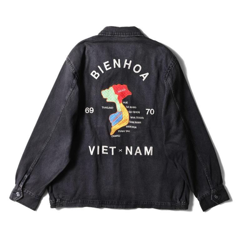 HOUSTON（ヒューストン） 51480 DENIM VIETNAM JACKET (MAP) / デニム 