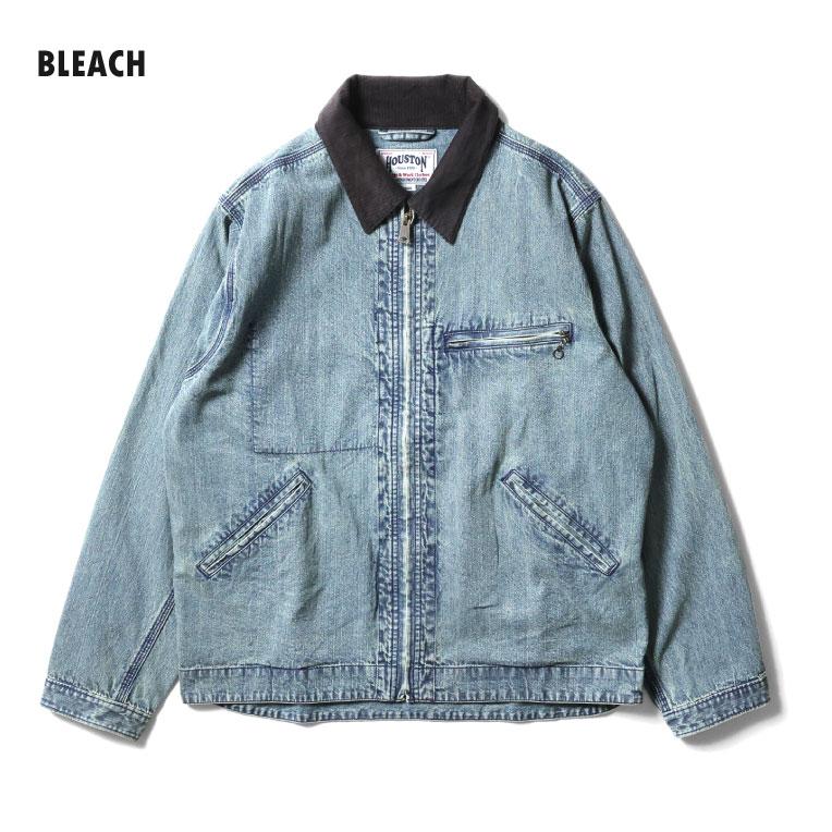 HOUSTON（ヒューストン） 51485 DENIM ZIP WORK JACKET / デニムジップ