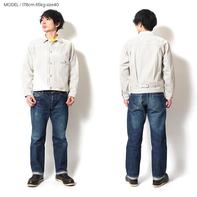 HOUSTON（ヒューストン） 51487 TYPE1 PIQUE JACKET T-BACK / タイプ1