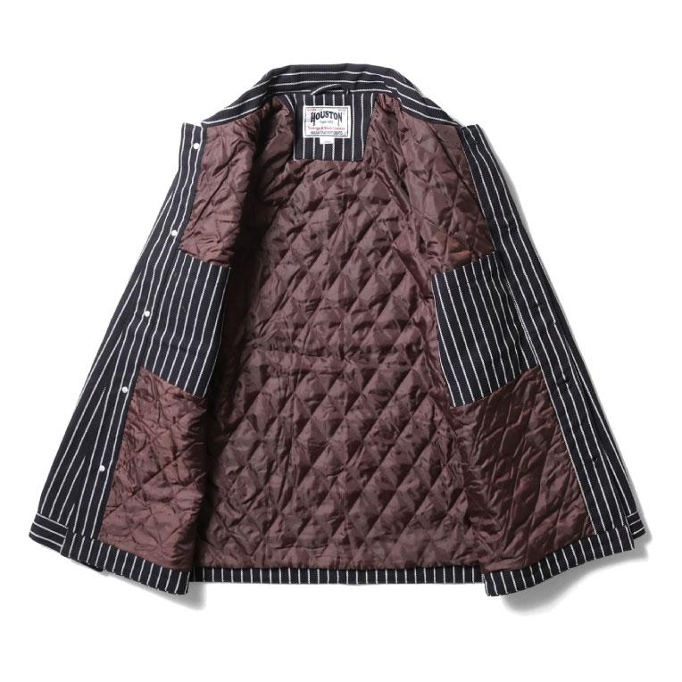 HOUSTON（ヒューストン） 51500 STRIPE VIYELLA COVERALL / ストライプ