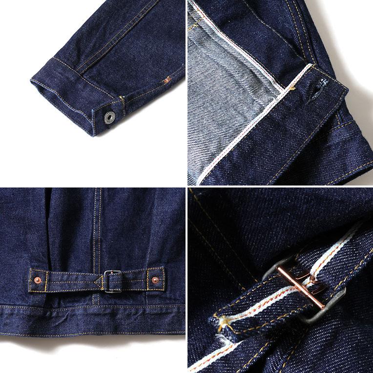 HOUSTON / ヒューストン 51501 WW2 SELVEDGE DENIM TRUCKER JACKET / セルビッジデニムトラッカージャケット 大戦モデル -全3色-の画像