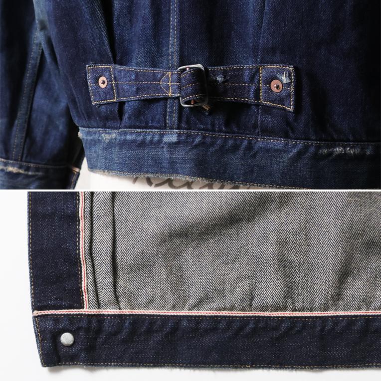 【OFFICIAL限定】HOUSTON / ヒューストン 51501VW WW2 SLEVEDGE TRUCKER JACKET -Special USED- / WW2 セルビッヂ トラッカー ジャケット -スペシャルユーズド-の画像