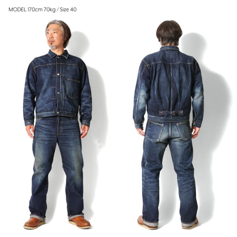 【OFFICIAL限定】HOUSTON / ヒューストン 51501VW WW2 SLEVEDGE TRUCKER JACKET -Special USED- / WW2 セルビッヂ トラッカー ジャケット -スペシャルユーズド-の画像