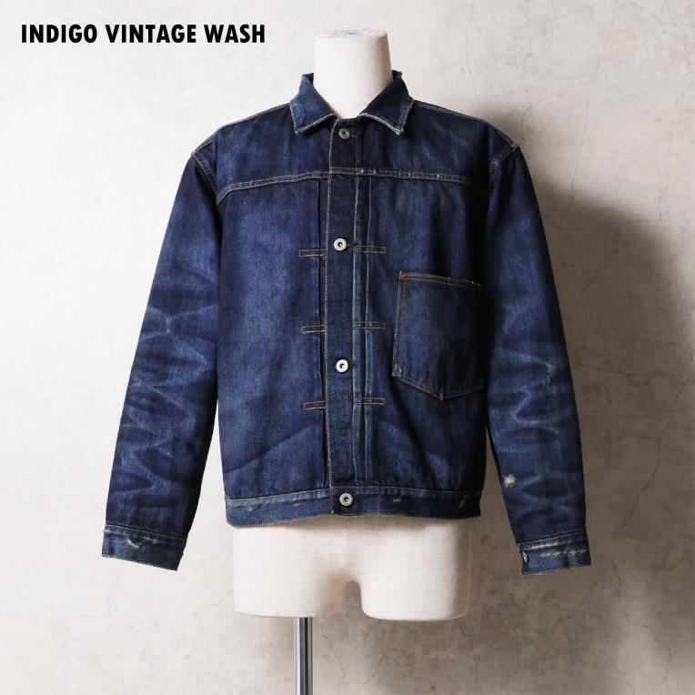 【OFFICIAL限定】HOUSTON / ヒューストン 51501VW WW2 SLEVEDGE TRUCKER JACKET -Special USED- / WW2 セルビッヂ トラッカー ジャケット -スペシャルユーズド-の画像