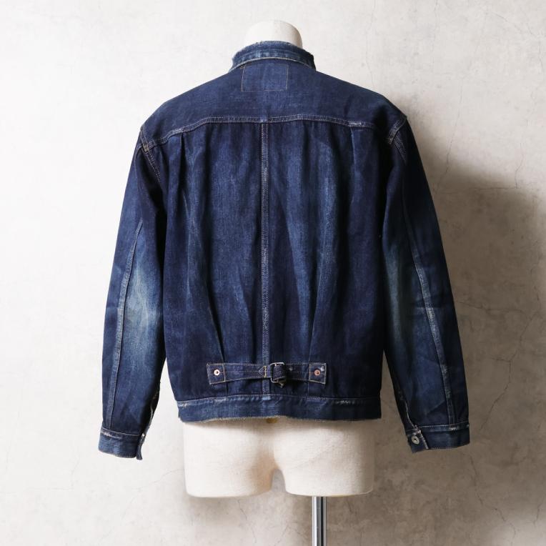 【OFFICIAL限定】HOUSTON / ヒューストン 51501VW WW2 SLEVEDGE TRUCKER JACKET -Special USED- / WW2 セルビッヂ トラッカー ジャケット -スペシャルユーズド-の画像
