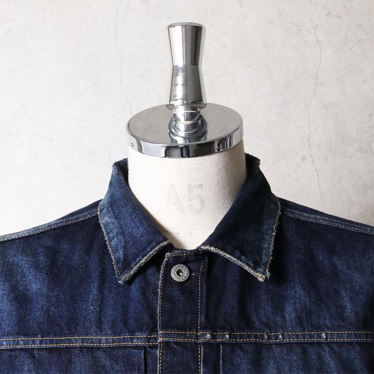 【OFFICIAL限定】HOUSTON / ヒューストン 51501VW WW2 SLEVEDGE TRUCKER JACKET -Special USED- / WW2 セルビッヂ トラッカー ジャケット -スペシャルユーズド-の画像