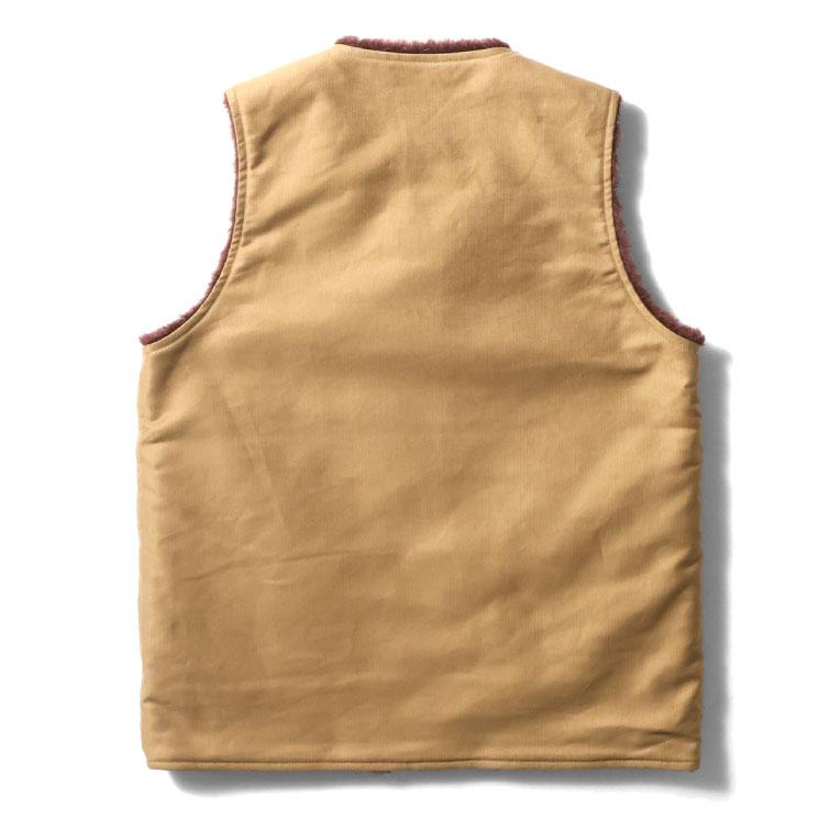 HOUSTON（ヒューストン） 51504 REVERSIBLE ALPACA DECK VEST