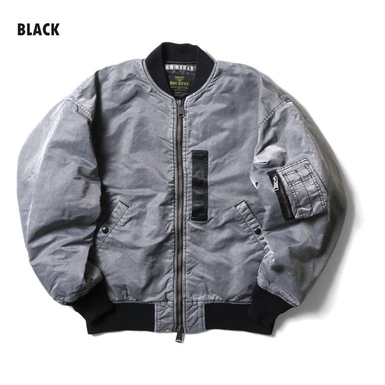 HOUSTON（ヒューストン） 51505 PIGMENT DYE RELAX MA-1 FLIGHT JACKET