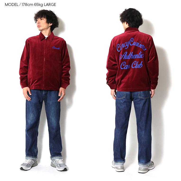 HOUSTON（ヒューストン） 51510 COTTON VELVETEEN HARRINGTON JACKET
