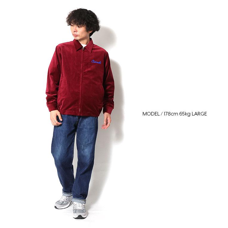 HOUSTON（ヒューストン） 51510 COTTON VELVETEEN HARRINGTON JACKET