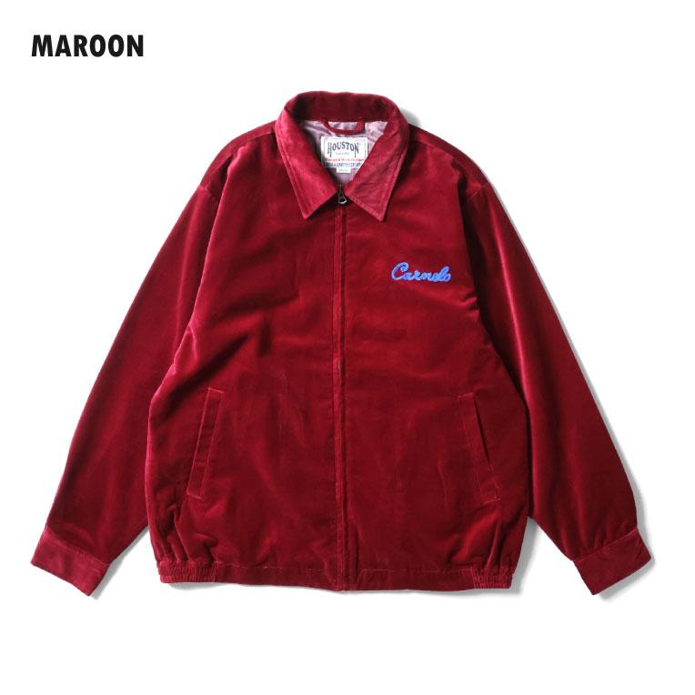 HOUSTON（ヒューストン） 51510 COTTON VELVETEEN HARRINGTON JACKET