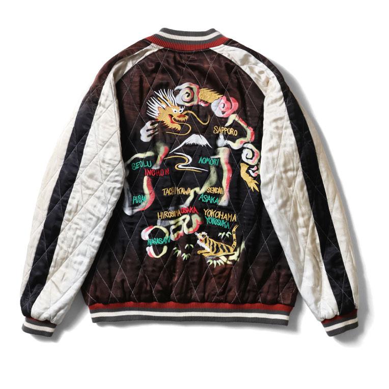 HOUSTON / ヒューストン RAYON SOUVENIR JACKET HOUSTON（ヒューストン） 51527vw VINTAGE WASH RAYON SOUVENIR JACKET