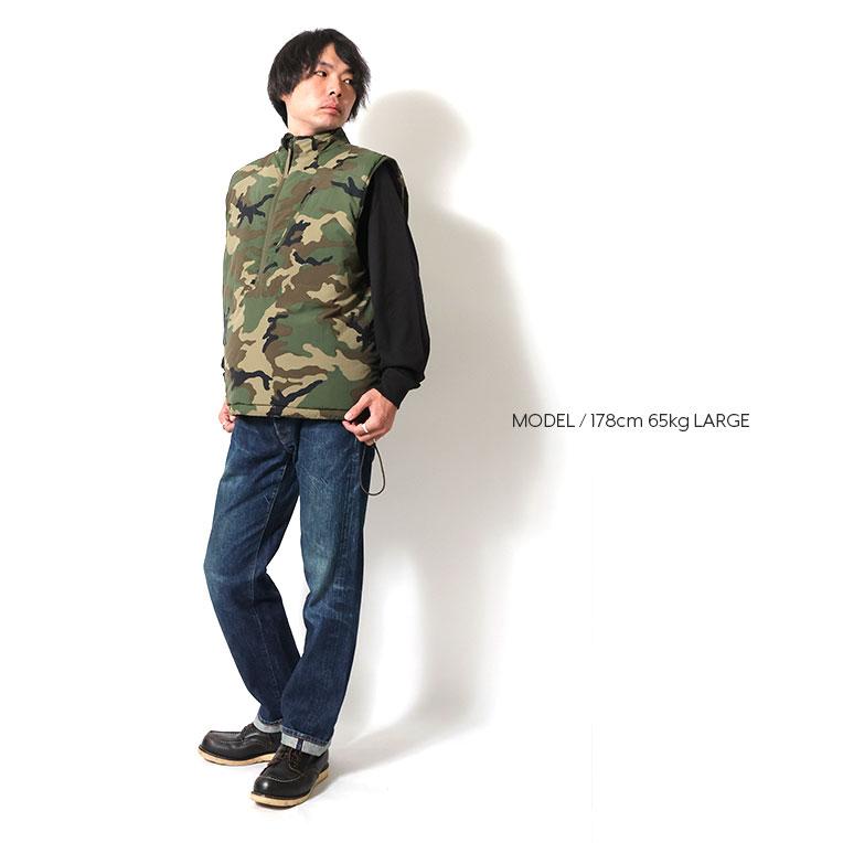 HOUSTON（ヒューストン） 51534 LEVEL7 PARKA PULLOVER VEST / レベル7