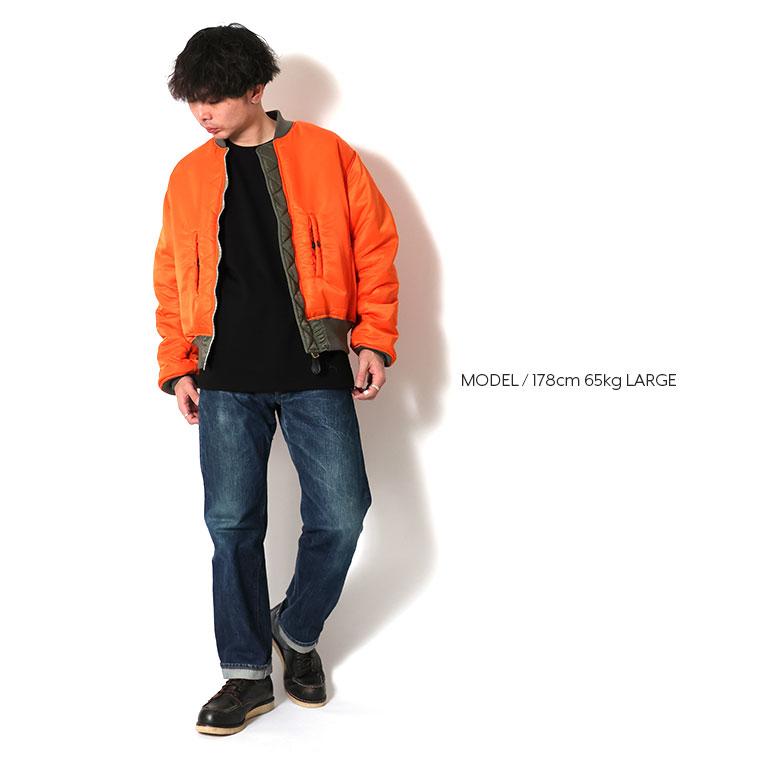 HOUSTON / ヒューストン 51537 MA-1 FIGHT JACKET -type D- / MA-1フライトジャケット Dタイプ -全3色-の画像