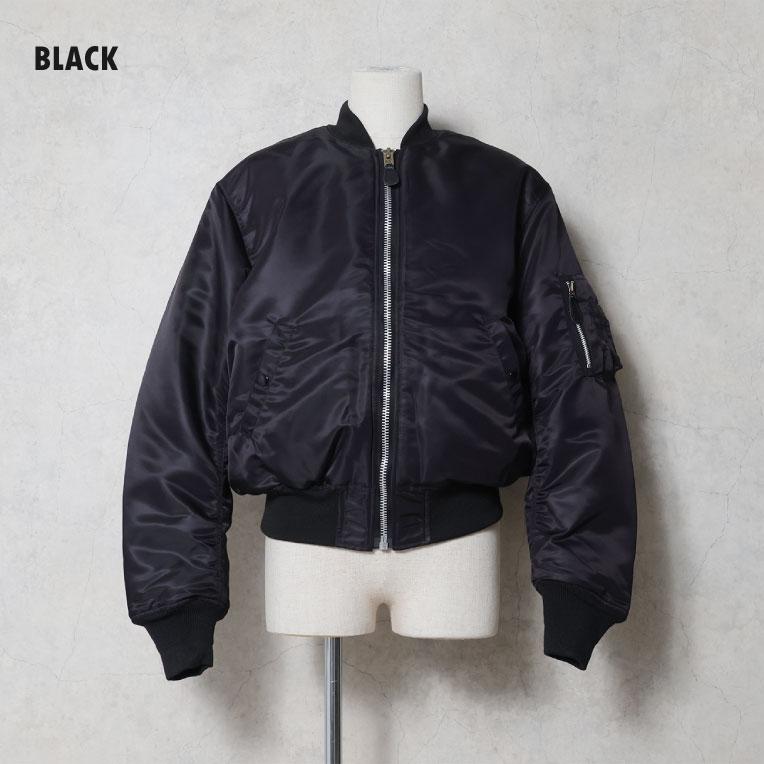 HOUSTON / ヒューストン 51537 MA-1 FIGHT JACKET -type D- / MA-1フライトジャケット Dタイプ -全3色-の画像