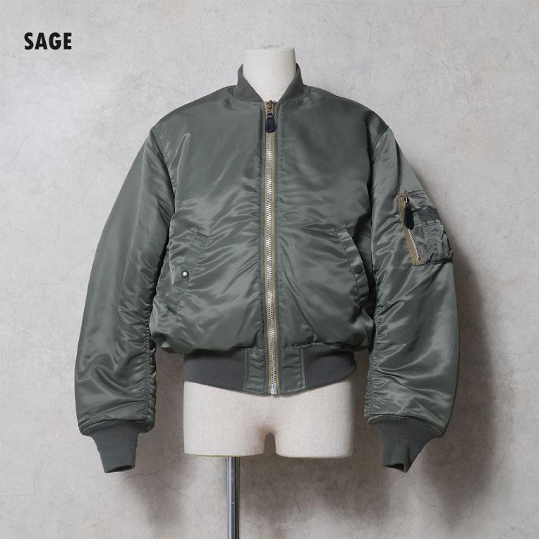 HOUSTON / ヒューストン 51537 MA-1 FIGHT JACKET -type D- / MA-1フライトジャケット Dタイプ -全3色-の画像