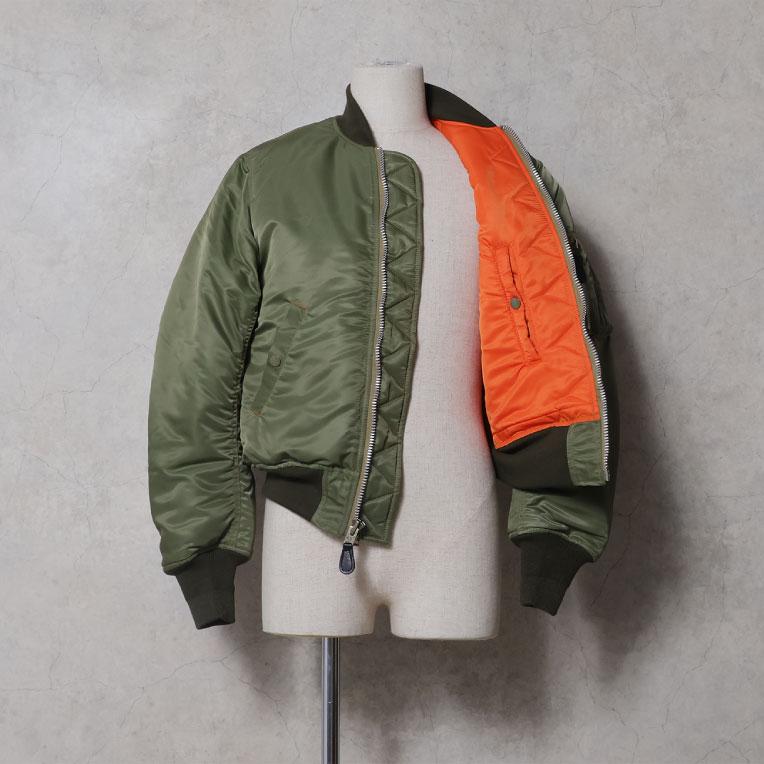 HOUSTON / ヒューストン 51537 MA-1 FIGHT JACKET -type D- / MA-1フライトジャケット Dタイプ -全3色-の画像