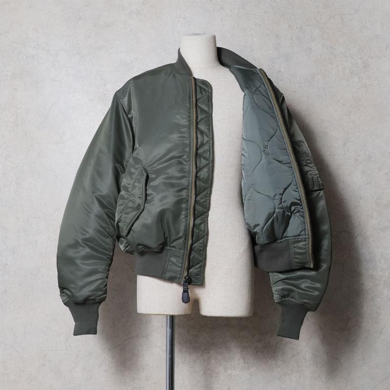 HOUSTON / ヒューストン 51538 MA-1 FIGHT JACKET -type G- / MA-1フライトジャケット Gタイプ -全3色-の画像